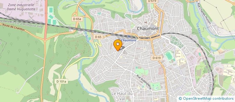 localisation de l'entreprise 901 555 177 à CHAUMONT