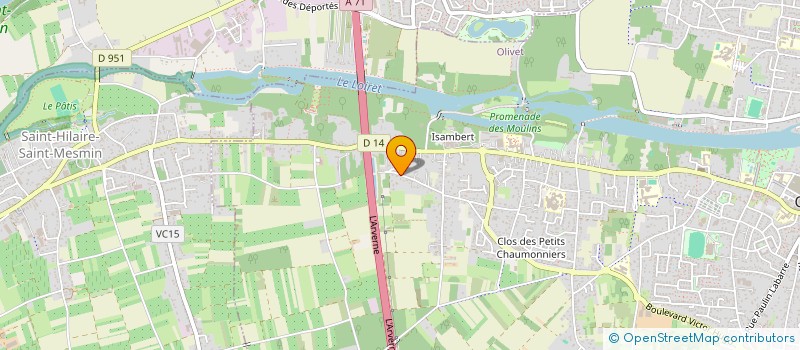 localisation de l'entreprise 901 560 045 à OLIVET