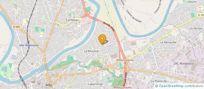 localisation de l'entreprise 901 571 471  à ALBI