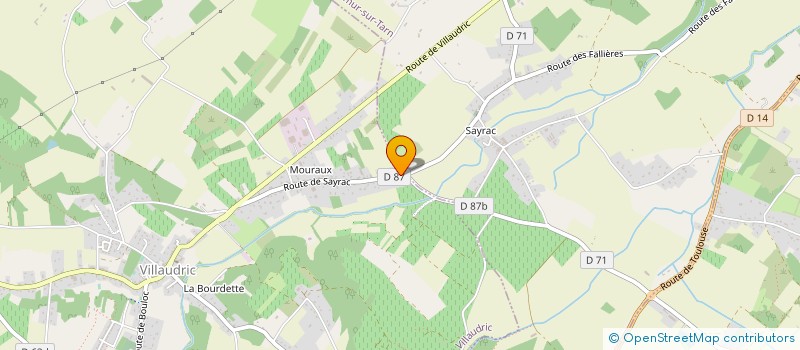 localisation de l'entreprise 901 588 780   VILLAUDRIC