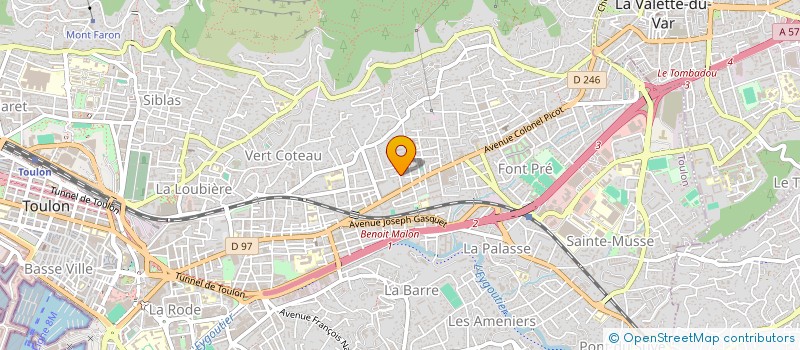 localisation de l'entreprise 901 594 499   TOULON