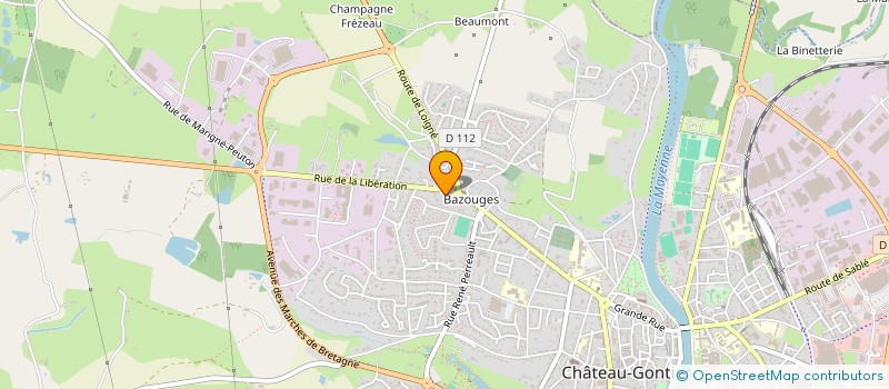 localisation de l'entreprise 901 596 932 à CHATEAU-GONTIER-SUR-MAYENNE