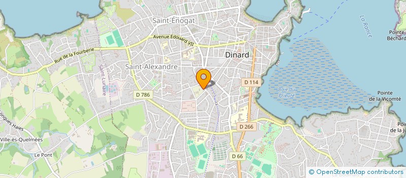 localisation de l'entreprise 901 599 852   DINARD