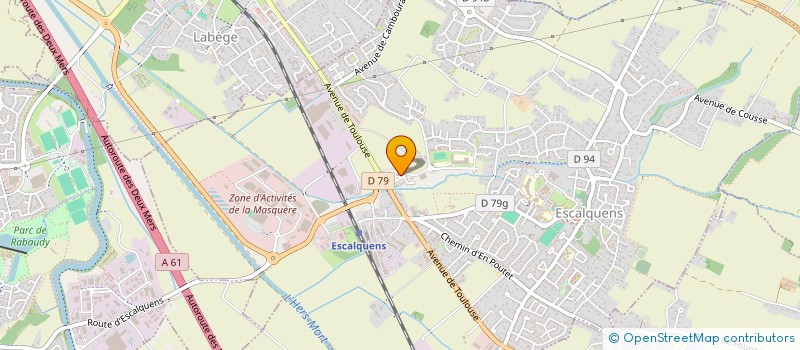 localisation de l'entreprise 901 621 748   ESCALQUENS