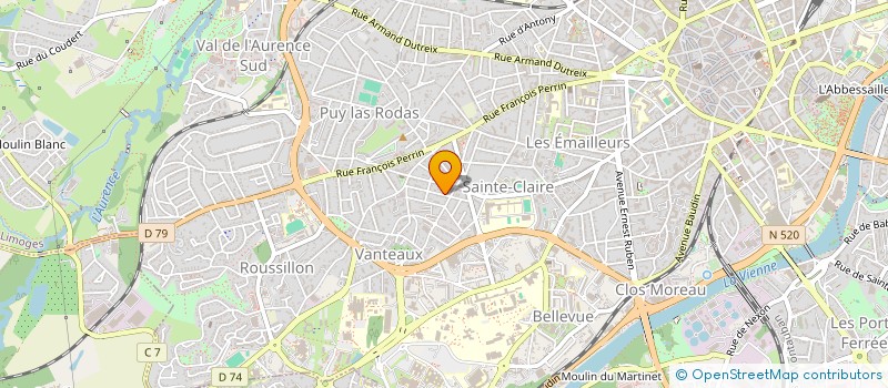 localisation de l'entreprise 901 656 066   SAINT-JUST-LE-MARTEL