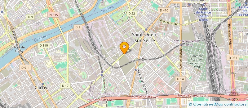 localisation de l'entreprise 901 663 682 à SAINT-OUEN-SUR-SEINE