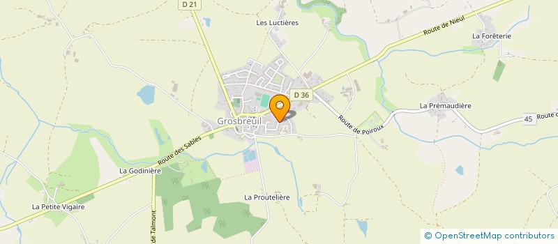 localisation de l'entreprise 901 666 008   GROSBREUIL