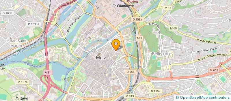 localisation de l'entreprise 901 686 964   METZ