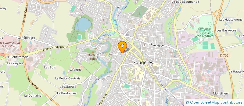 localisation de l'entreprise 901 696 187   FOUGERES