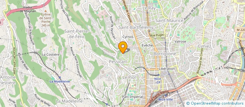 localisation de l'entreprise 901 702 472   NICE