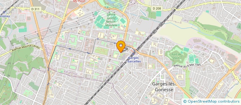 localisation de l'entreprise 901 704 932   SARCELLES