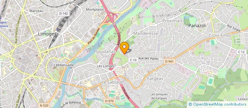 localisation de l'entreprise 901 705 541 à PANAZOL