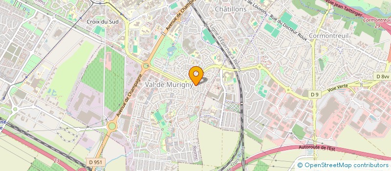 localisation de l'entreprise 901 739 458 à REIMS