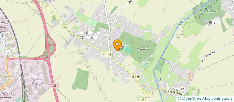 localisation de l'entreprise 901 743 146 à SAINGHIN-EN-MELANTOIS