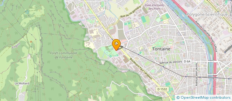 localisation de l'entreprise 901 750 265   FONTAINE