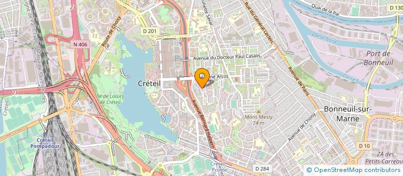 localisation de l'entreprise 901 761 221   CRETEIL