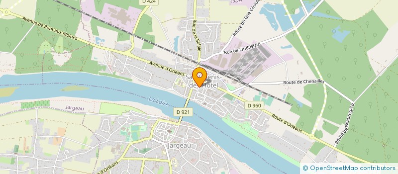 localisation de l'entreprise 901 764 993 à SAINT-DENIS-DE-L'HOTEL