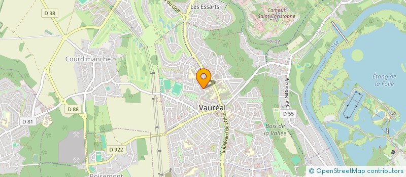 localisation de l'entreprise 901 795 302   VAUREAL