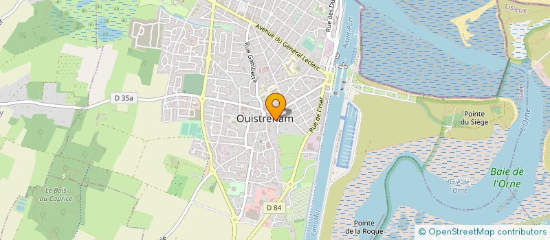 localisation de l'entreprise 901 817 403 à OUISTREHAM