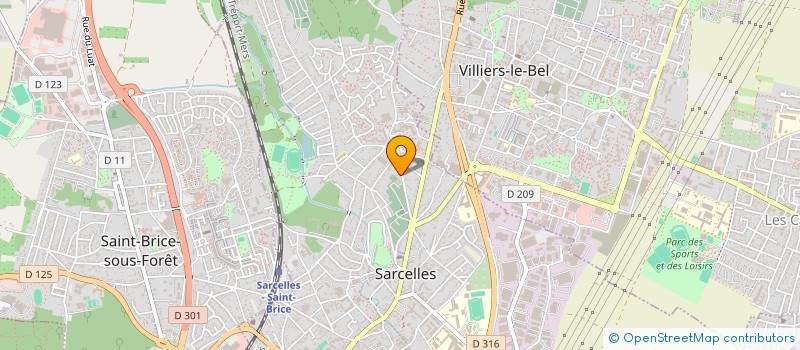 localisation de l'entreprise 901 823 575   SARCELLES