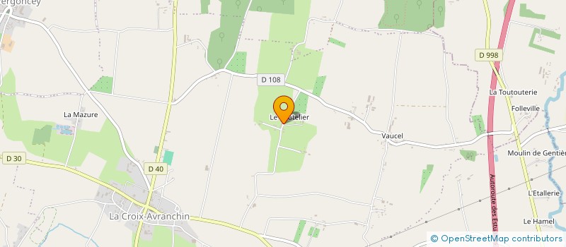 localisation de l'entreprise 901 836 403   SAINT-AUBIN-DE-TERREGATTE