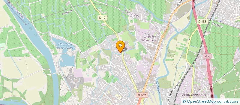 localisation de l'entreprise 901 847 038   SORGUES