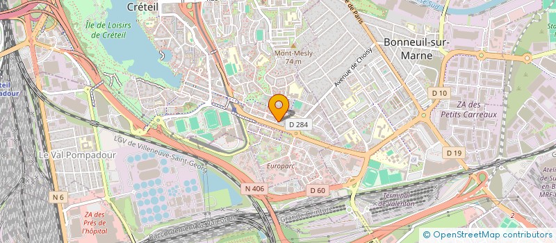 localisation de l'entreprise 901 861 732   CRETEIL