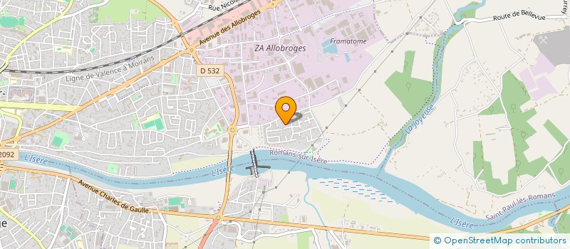 localisation de l'entreprise 901 868 596   ROMANS-SUR-ISERE