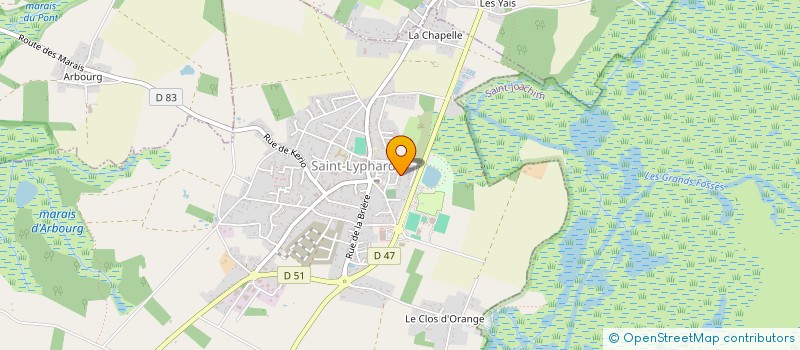 localisation de l'entreprise 901 871 749   SAINT-LYPHARD