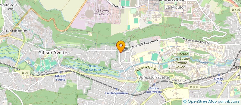 localisation de l'entreprise 901 943 597 à BURES-SUR-YVETTE