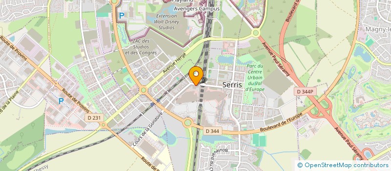 localisation de l'entreprise 901 955 153   SERRIS