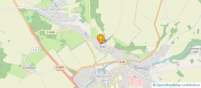 localisation de l'entreprise 901 958 132 à CHAVILLE