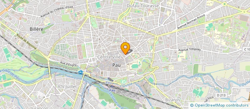 localisation de l'entreprise 901 998 450  à PAU
