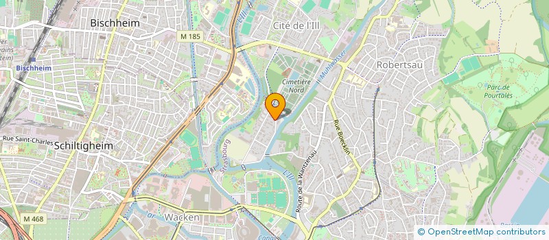 localisation de l'entreprise 901 999 458 à STRASBOURG