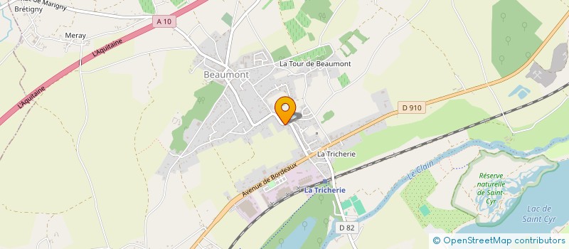 localisation de l'entreprise 902 007 608   BEAUMONT SAINT-CYR