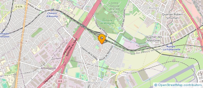 localisation de l'entreprise 902 015 155   WISSOUS