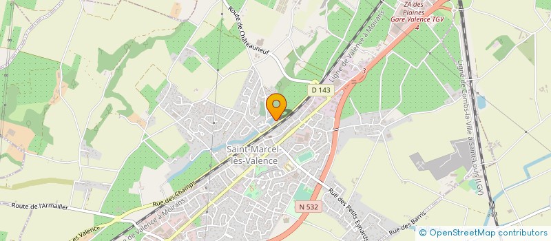 localisation de l'entreprise 902 034 438   SAINT-MARCEL-LES-VALENCE