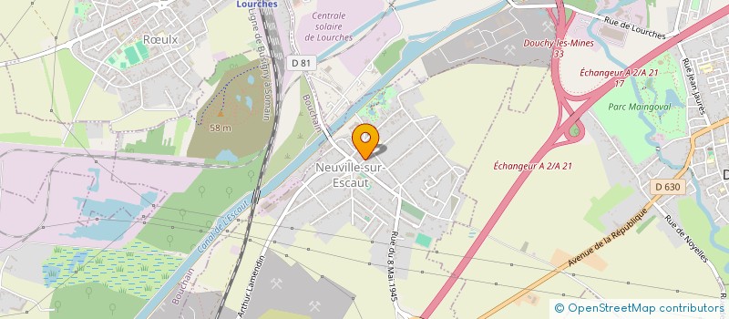 localisation de l'entreprise 902 040 880   NEUVILLE-SUR-ESCAUT