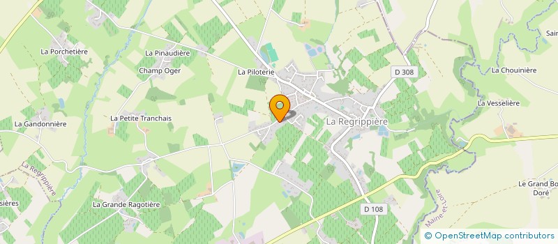 localisation de l'entreprise 902 045 897   LA REGRIPPIERE