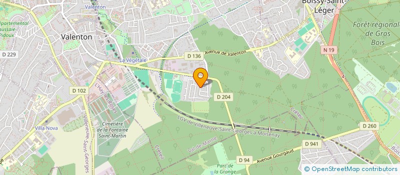 localisation de l'entreprise 902 046 390   LIMEIL-BREVANNES