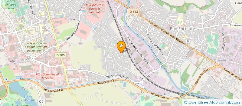 localisation de l'entreprise 902 073 675   AGEN