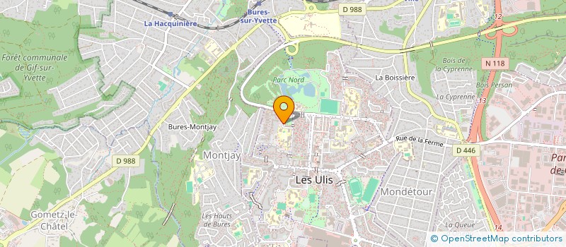 localisation de l'entreprise 902 080 043   LES ULIS