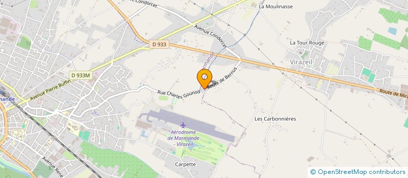 localisation de l'entreprise 902 121 946   MARMANDE