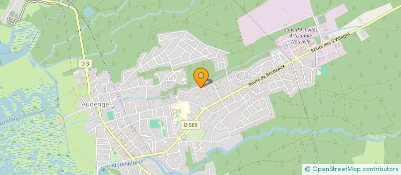 localisation de l'entreprise 902 139 096   LEGE-CAP-FERRET