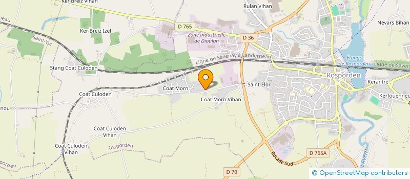 localisation de l'entreprise 902 158 054   ROSPORDEN