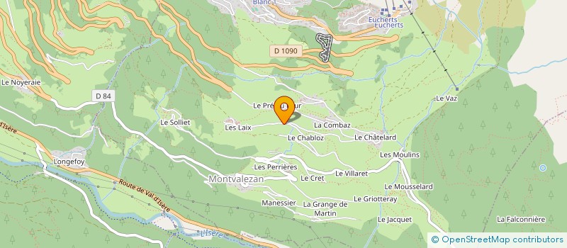 localisation de l'entreprise 902 161 918   BOURG-SAINT-MAURICE