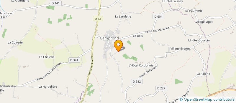 localisation de l'entreprise 902 192 384   COUTANCES