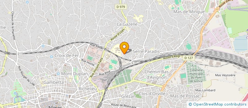 localisation de l'entreprise 902 196 781   NIMES