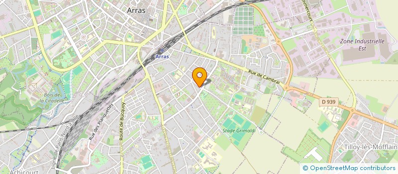 localisation de l'entreprise 902 225 226  à ARRAS