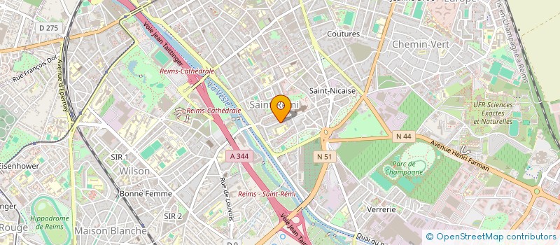 localisation de l'entreprise 902 231 158   JOUY-LES-REIMS